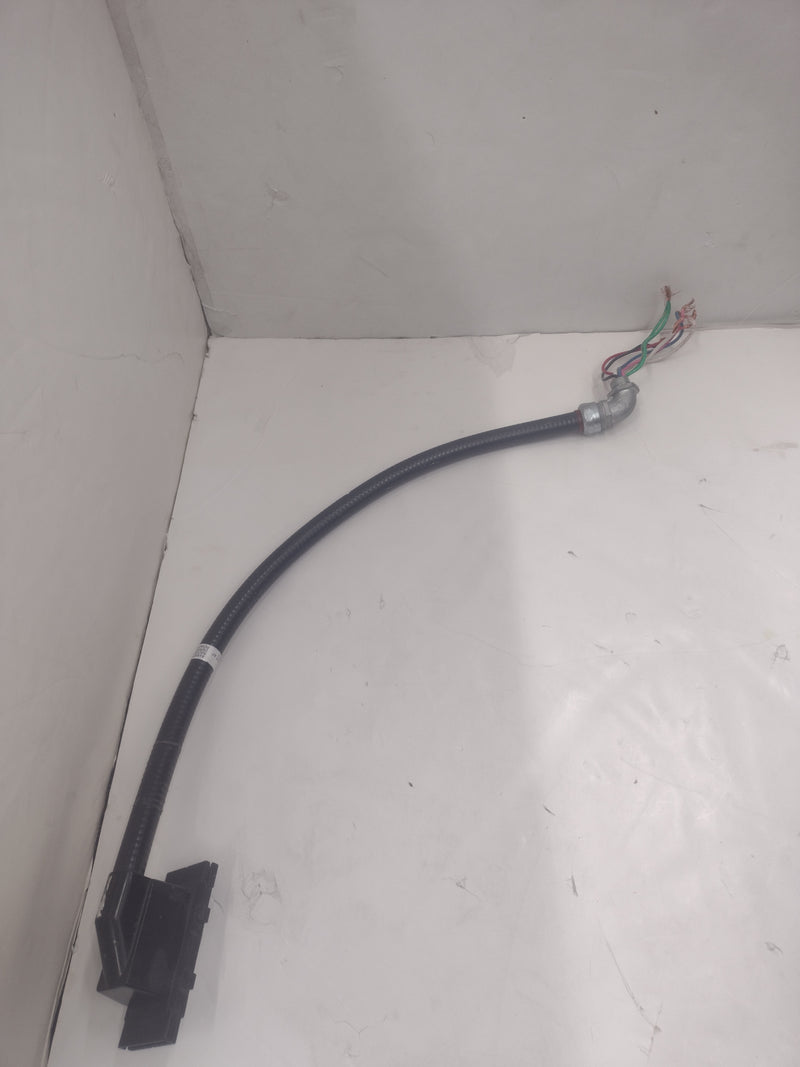 Herman Miller 30" K1322.R Power Base Entry/Feed/Whip for AO3 Cubicle Panels