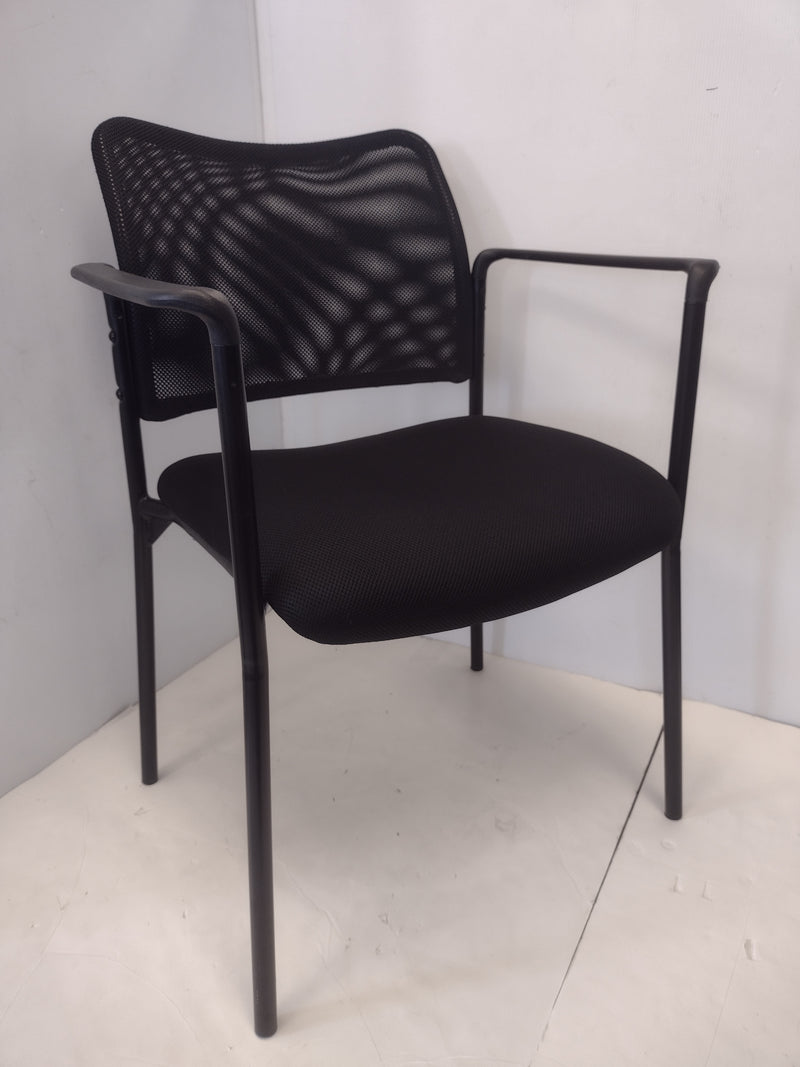 Pre-Owned HON Basyx HVL516.MM10 Mesh Back Guest Chair