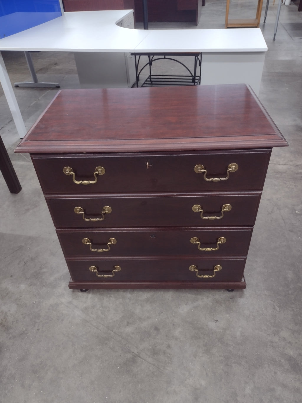 Pre-owned Mahogany 2-Drawer Lateral File