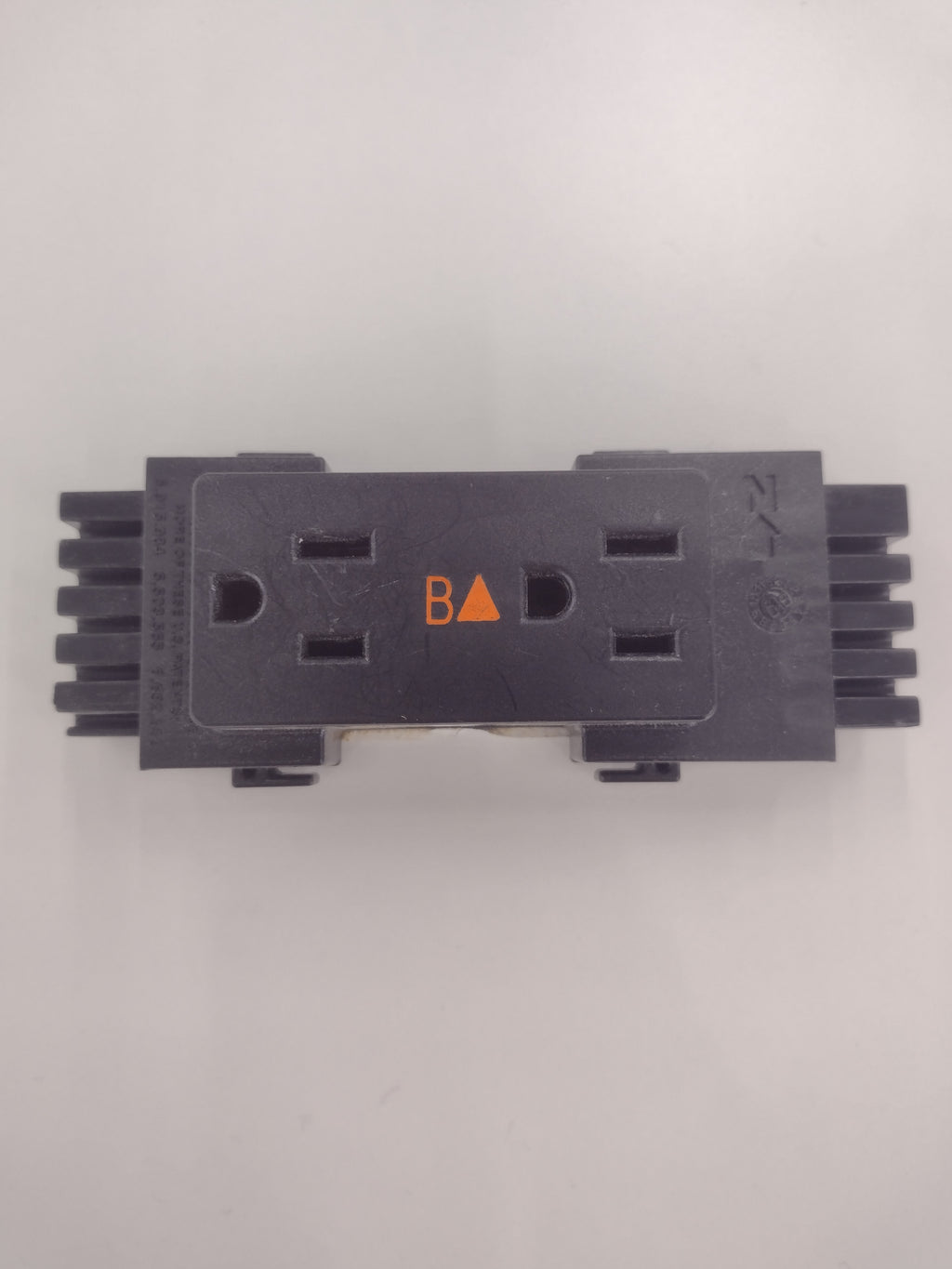 Evolve EVE8RDB Duplex Receptacle Outlet for Evolve Systems Cubicle Panels