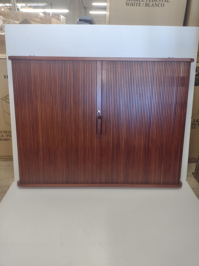 MooreCo 40(W)" x 30(H)" Dry Erase Whiteboard w/sliding "bread box" doors + key