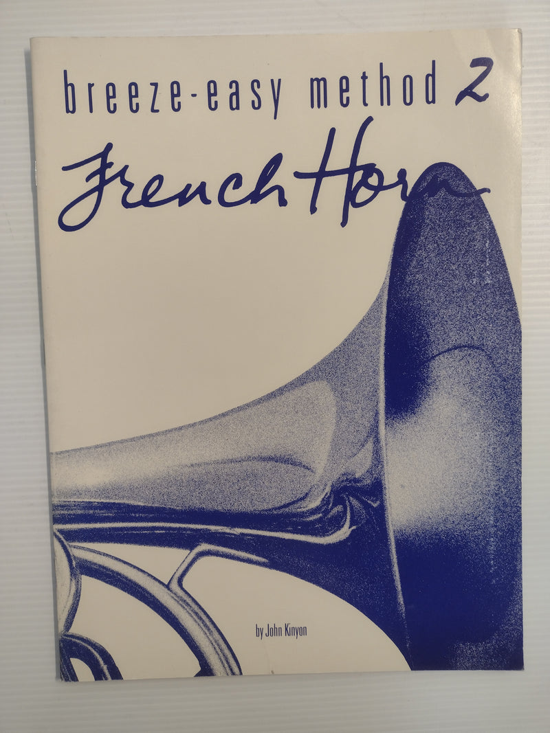 Breeze Easy Method 2 Workbook - FRENCH HORN