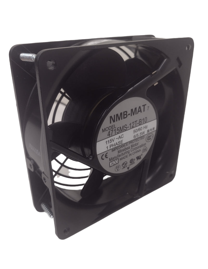 Minebea NMB-MAT 4715MS-12T-B10-A00 Axial Server Fan 115VAC 60Hz 1 phase 6W 1450 rpm