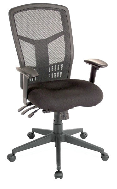 OfficeSource CoolMesh Multi-Function, High Back Chair with Adjustable Everything!