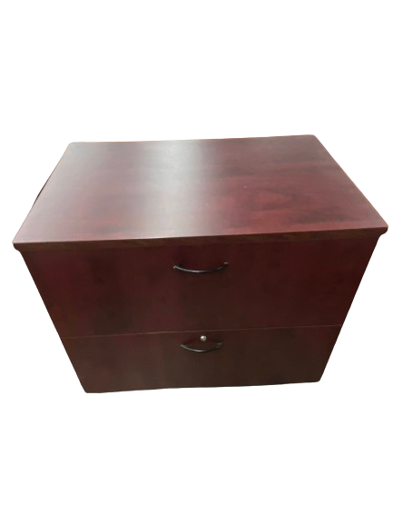 Pre-Owned Mahogany 2-Drawer Lateral File