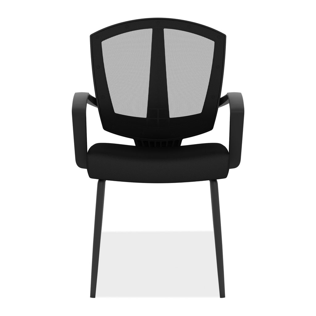 OfficeSource Sprint Collection Side Chair w/Arms & Black Frame