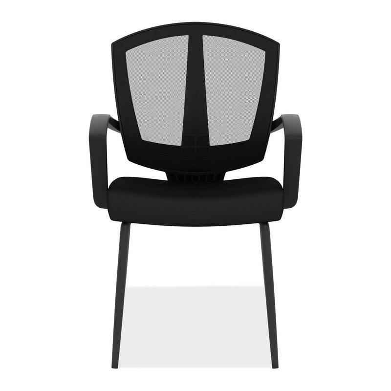 OfficeSource Sprint Collection Side Chair w/Arms & Black Frame
