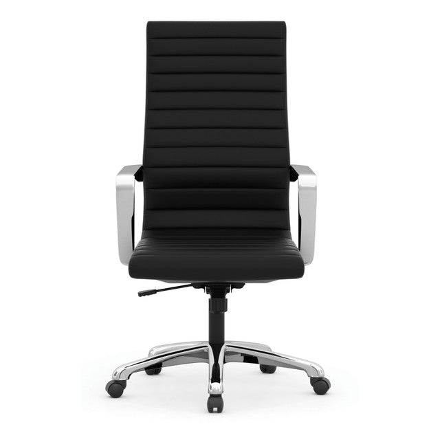OfficeSource Tre Lite Collection Executive Chairs w/Chrome Base