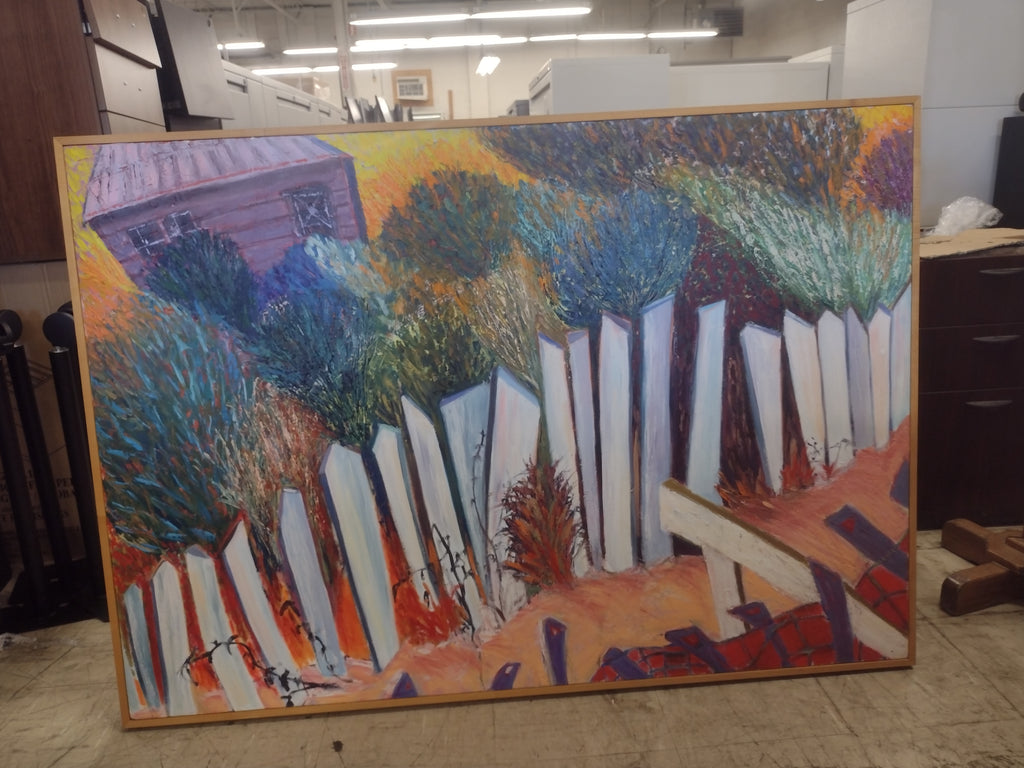 "Primrose Path" (Dorothy Englander) oil painting: 58"(W) x 41"(H)