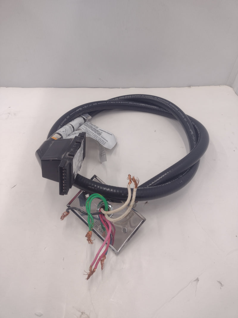 Herman Miller 72" A1322.2 Power Base Entry/Feed/Whip for AO Series 2 Cubicles