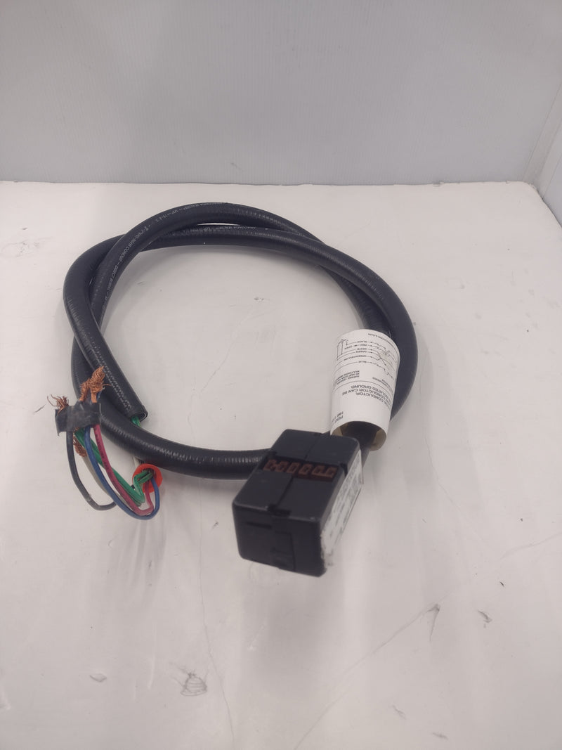 Herman Miller 72" A0322.L-MT Power Base Entry/Feed/Whip for Cubicles