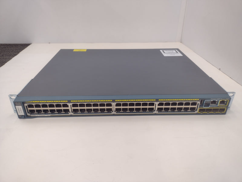 Cisco Catalyst 2960S WS-C2960S-48FPS-L V04 48 Port PoE+ Gigabit Network Switch