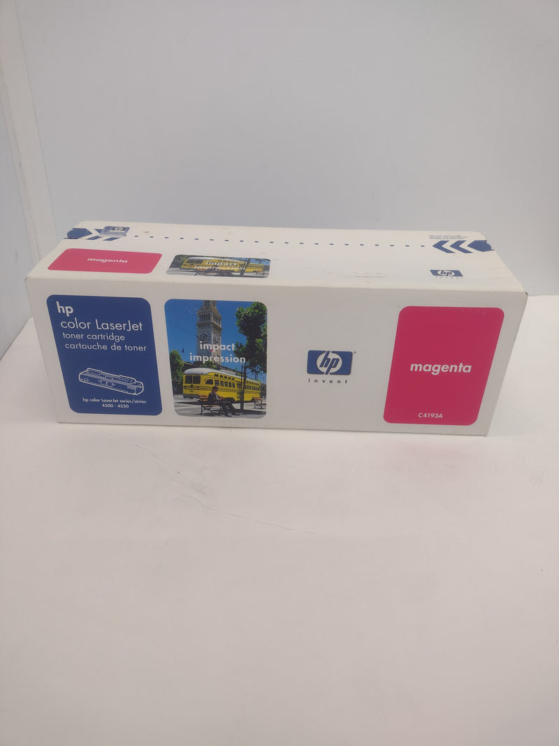 HP C4193A Magenta LaserJet Toner Cartridge for HP 4500/4550 Printers - NEW