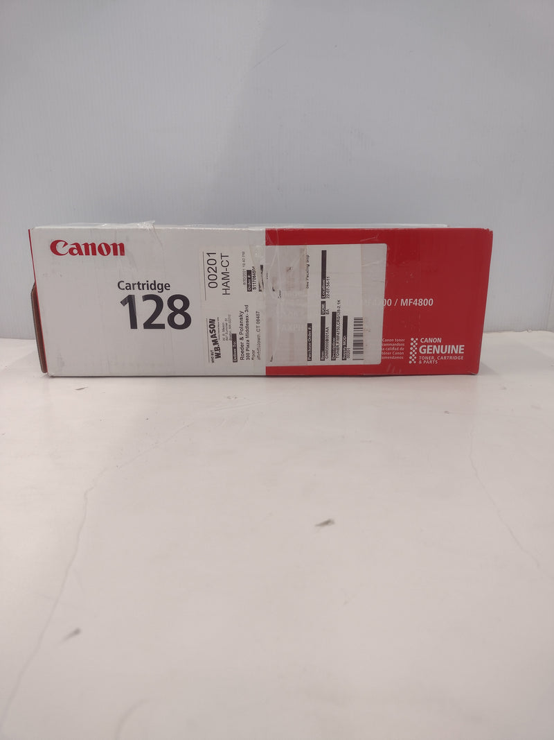 Canon 128 Black Toner Cartridge for Canon FaxPhone, imageCLASS, Satera, i-SENSYS