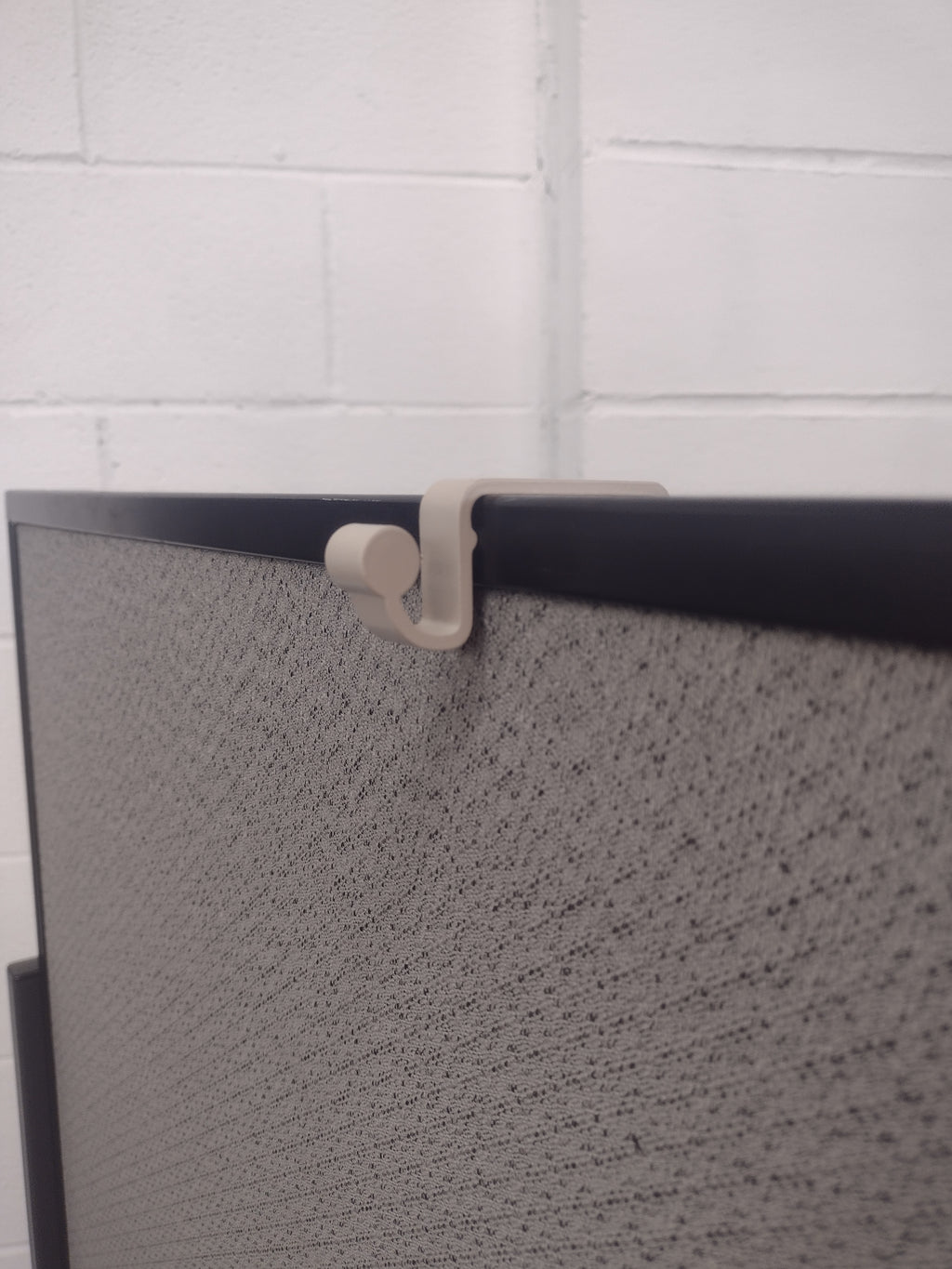 Generic Cubicle Hanger/Hook for ~2" Thick Cubicle Panels