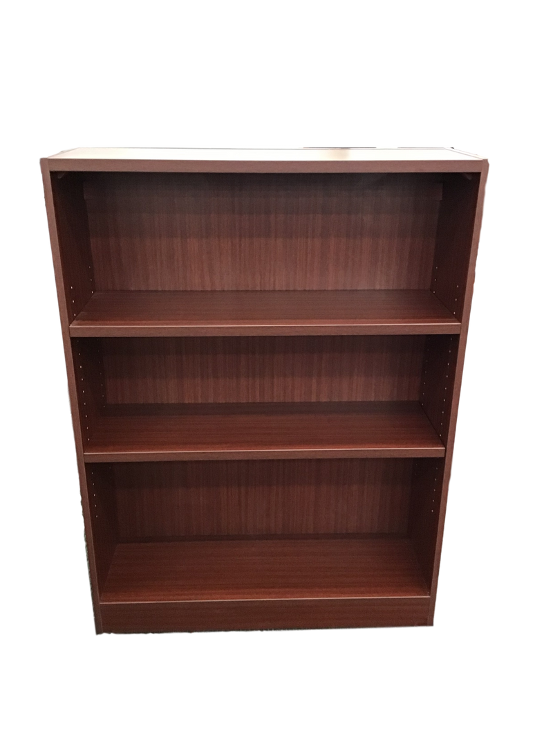 Candex 3-Shelf Mahogany Bookcase 48"(H)