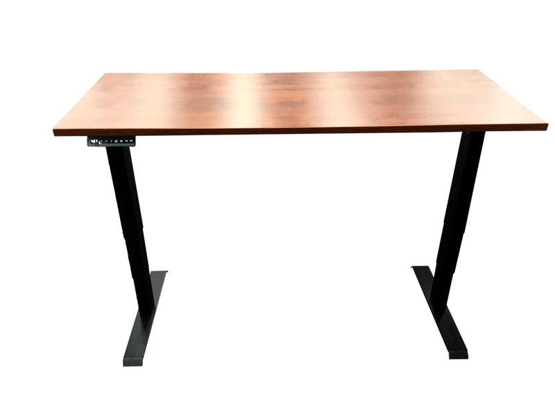 New - Deluxe Sit-Stand Desk - 4 Sizes, Base in 3 colors, Tops in 7 Finishes, 15-Year Warranty