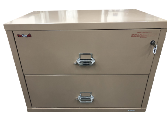 FireKing Pre-Owned 2-Drawer Lateral File Cabinet - Half the Price of New