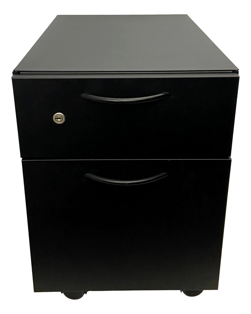 Pre-Owned Steelcase Mobile Pedestal/File Cabinet - Black