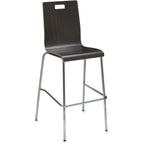 Bleecker Street Café Height Stools, Low & High Back in 4 Finishes