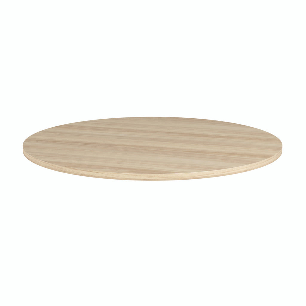 Round Laminate Table Tops in 8 Finishes and 4 Sizes with LIfetime Warranty