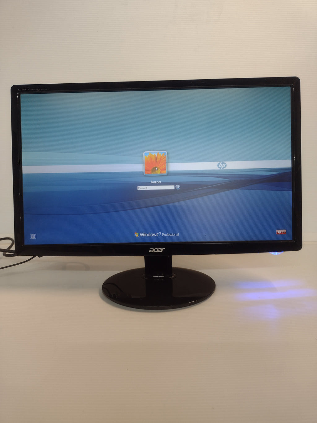 Acer Monitor, Pre-Owned, S201HL bd 20" 1600 x 900 Widescreen