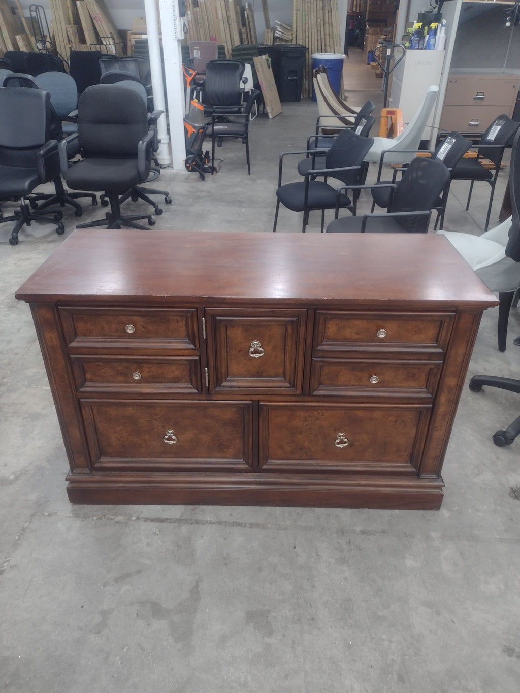 Pre-owned 5-Drawer Combo Dresser - 54"(W) x 22"(D) x 34"(H)