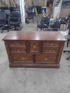 Pre-owned 5-Drawer Combo Dresser - 54"(W) x 22"(D) x 34"(H)