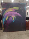 Original Karen Green Recor on Canvas Painting: 74" x 62"