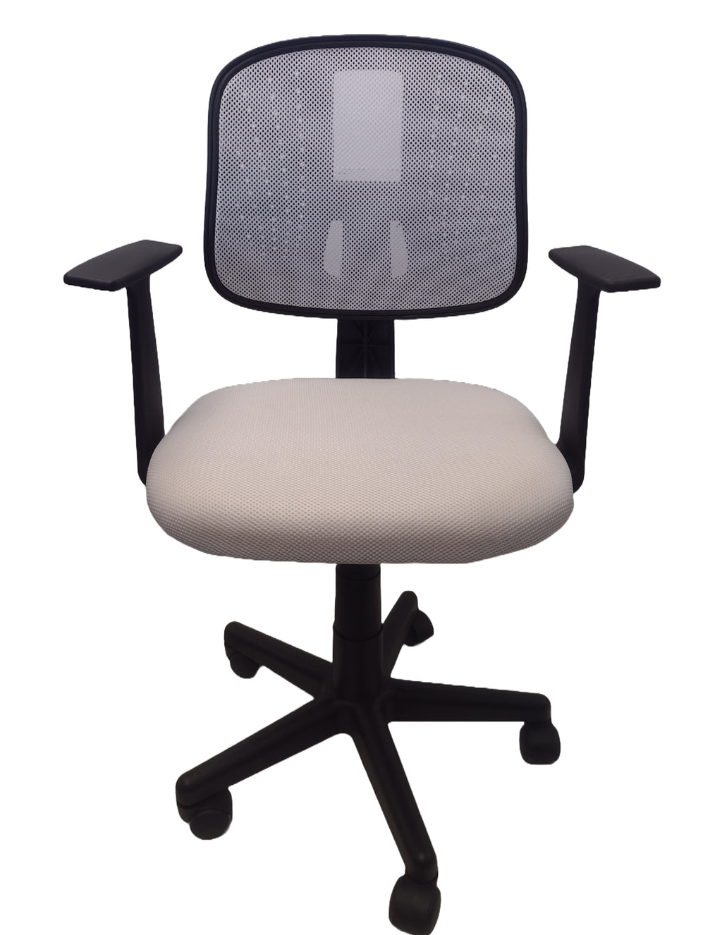 NEW - Mid-Back White Mesh Swivel Task Office Chair for Young Students