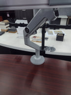 Humanscale M8.1 Dual Monitor Mount - weight compensating spring arm - NEW!