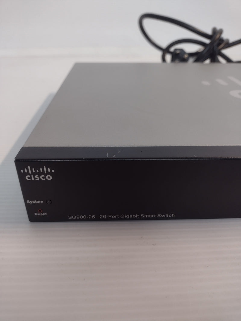 Cisco SG200-26 26-Port Gigabit 10/100/1000 Smart Switch