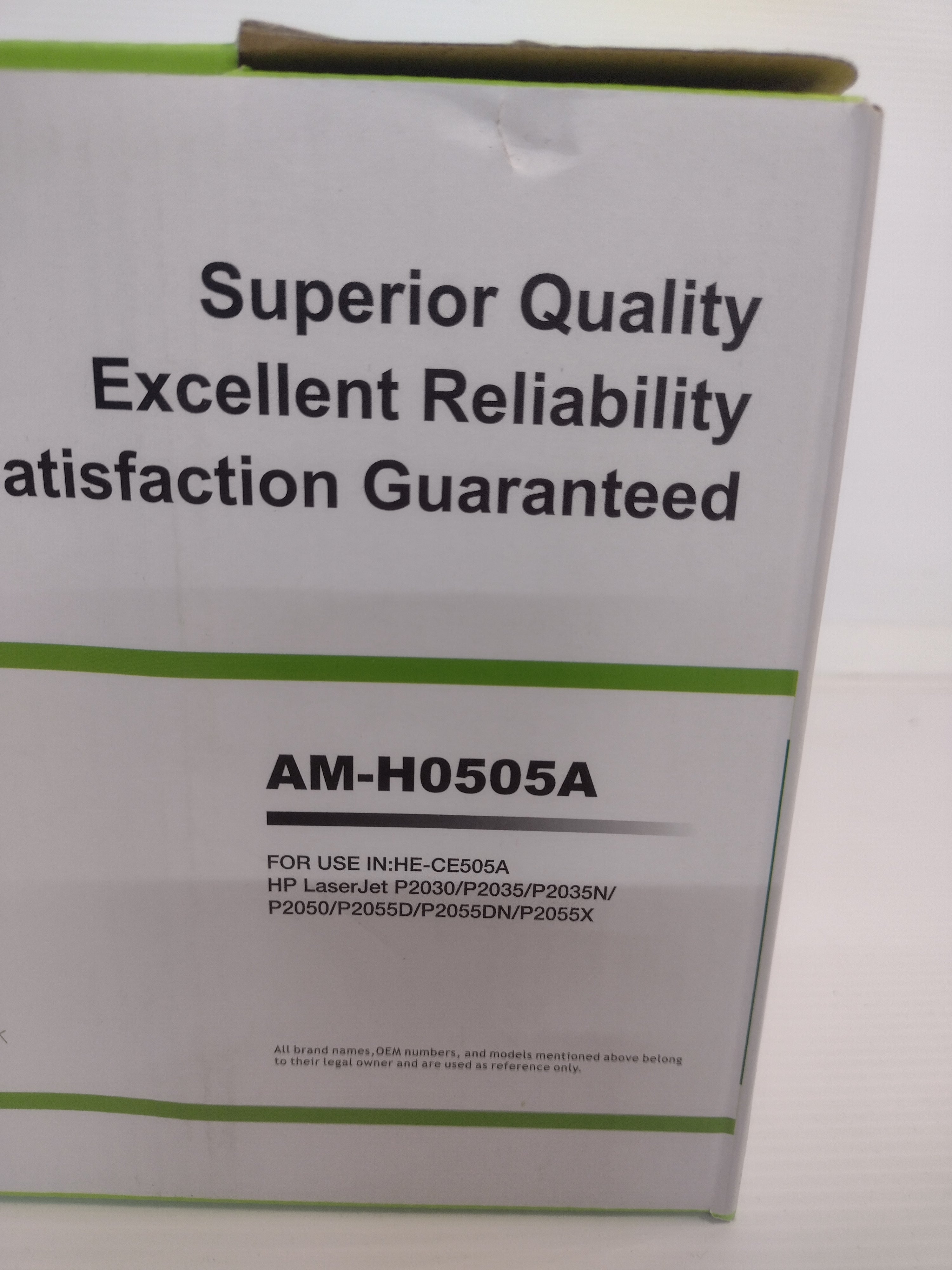HP-Compatible Toner (AM-H0505A) for HP LaserJet P2030/P2050 Series Printers