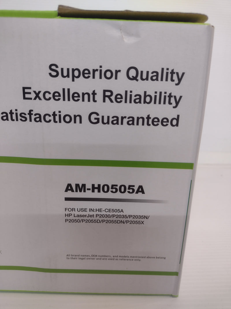 HP-Compatible Toner (AM-H0505A) for HP LaserJet P2030/P2050 Series Printers
