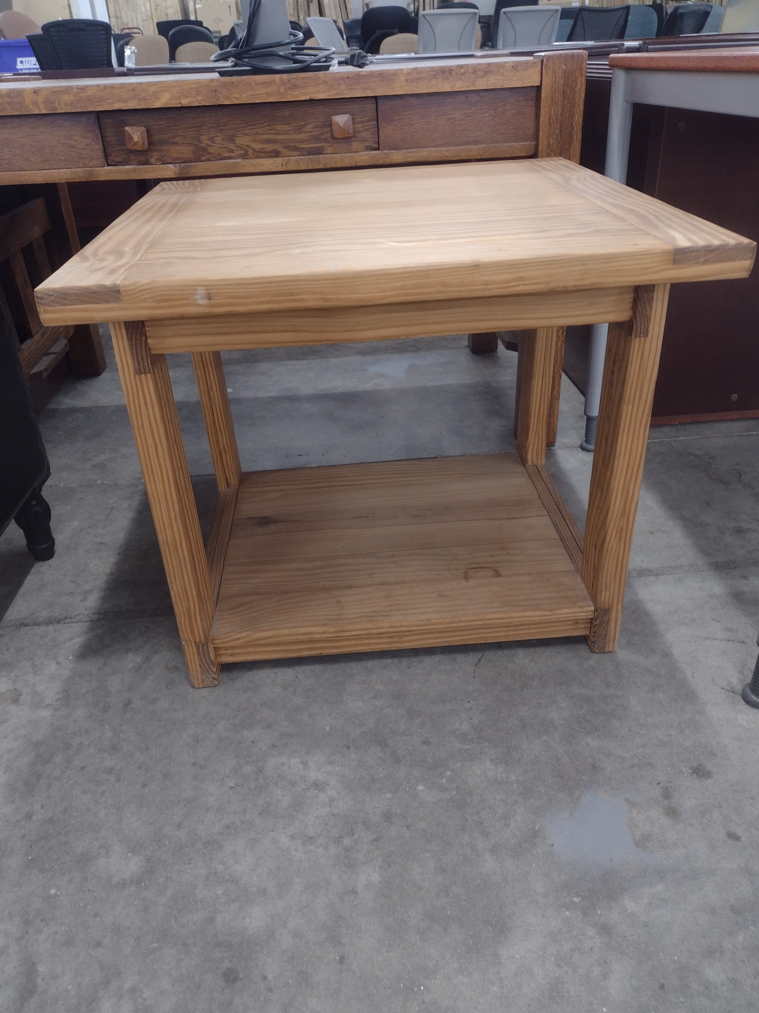 Pre-Owned Wooden Side Table