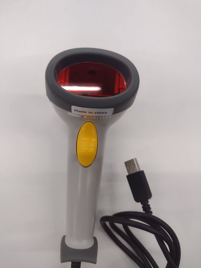 TaoTronics USB Wired Handheld Laser Barcode Scanner - Gray