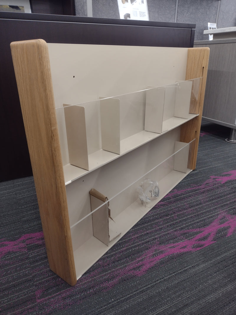 Peter Pepper 486-2P 24" Magazine & Literature Rack (w/mounting screws)