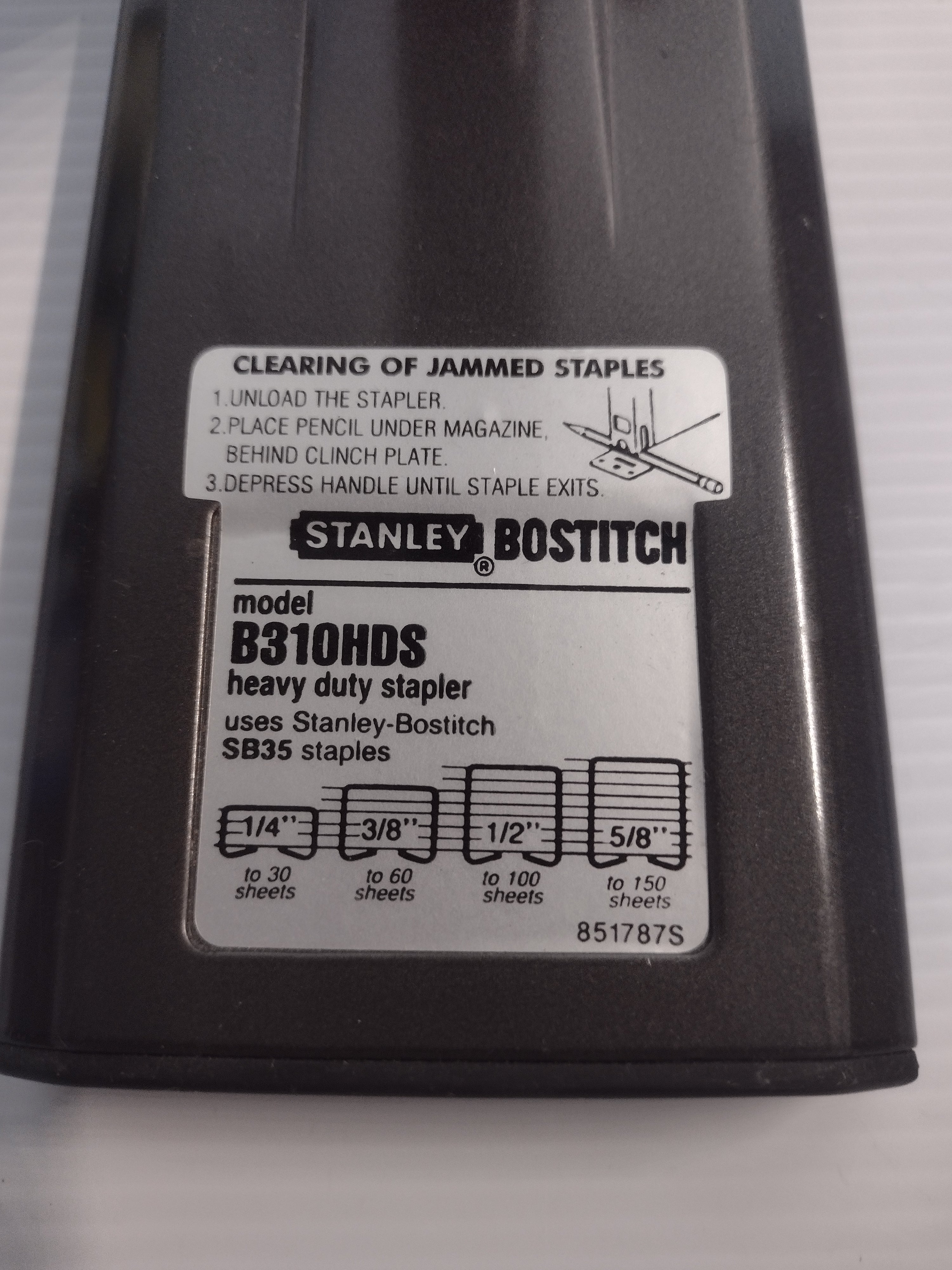Stanley Bostich B310HDS Heavy Duty Stapler