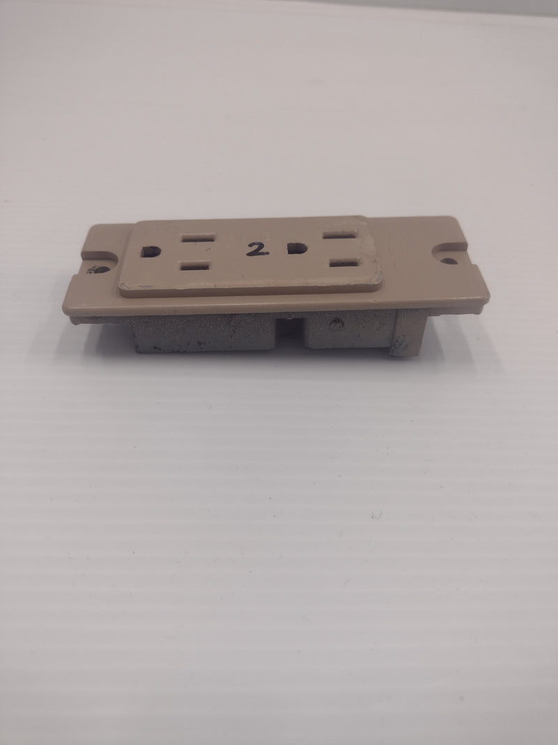 Steelcase 98665 Duplex Receptacle Outlet/Circuit for Cubicle Panels