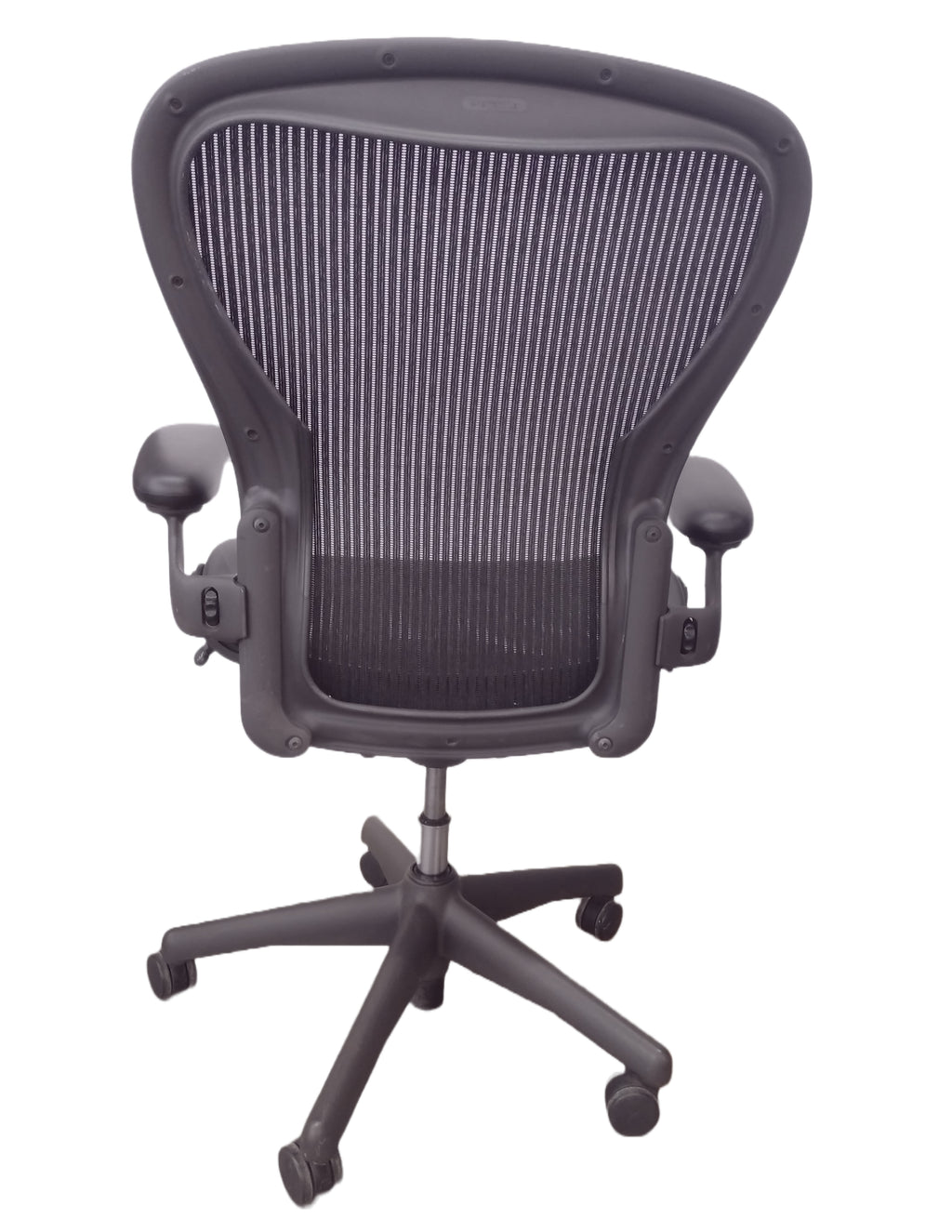 Pre-Owned Herman Miller Aeron Swivel Chair Size C - Black