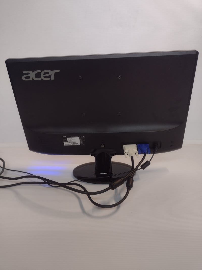 Acer Monitor, Pre-Owned, S201HL bd 20" 1600 x 900 Widescreen