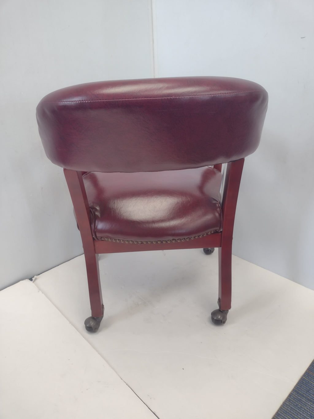 OfficeSource Lancaster Collection Traditional Black or Oxblood Executive Guest Chairs