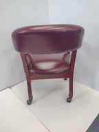 OfficeSource Lancaster Collection Traditional Black or Oxblood Executive Guest Chairs