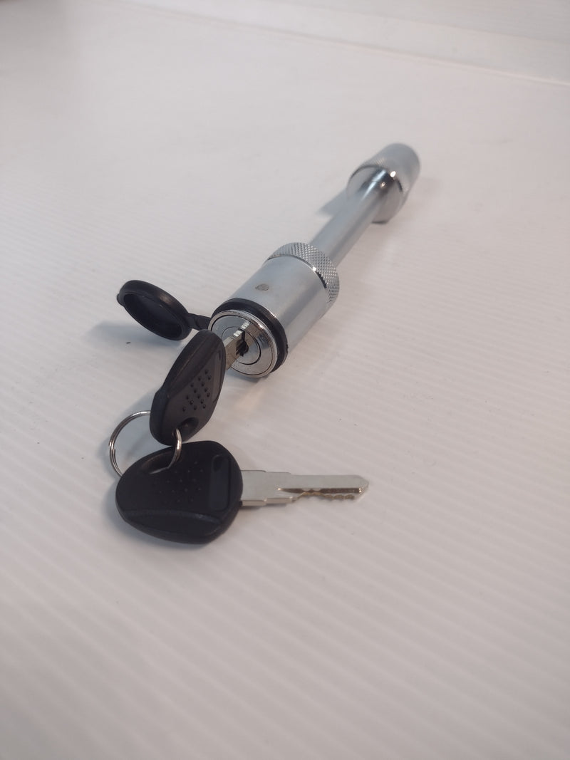 6" Long Trailer Hitch Pin Lock (w/2 keys) - Universal