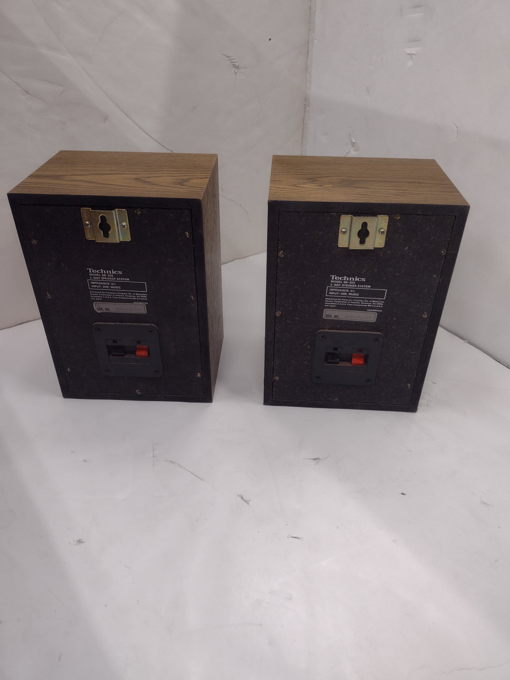 Vintage Technics SB-S20 2-Way 50W Bookshelf Speaker System