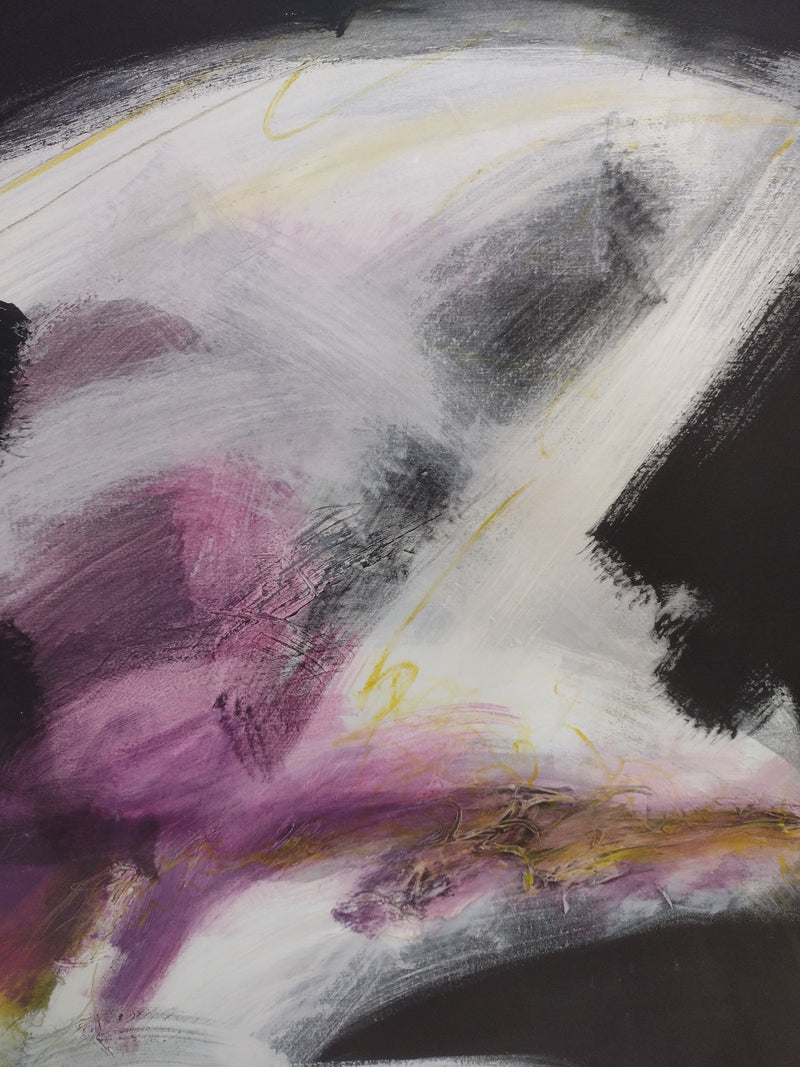 Original Karen Green Recor on Canvas Painting (#2): 74" x 62"