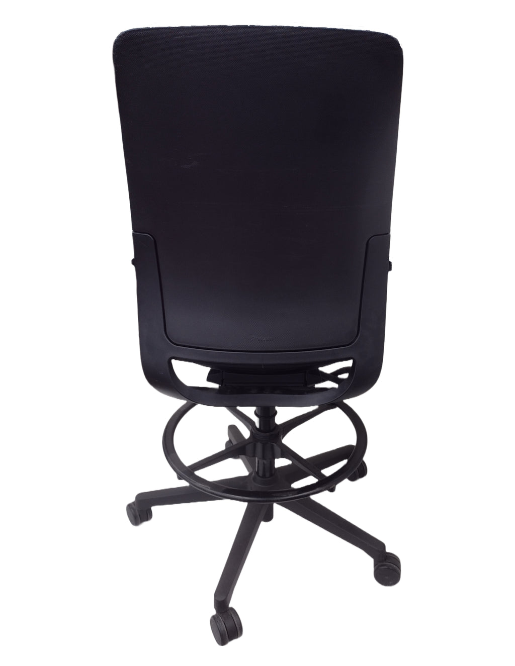 Steelcase Amia Armless Swivel Stool 4827410 - Black Fabric (Pre-Owned)