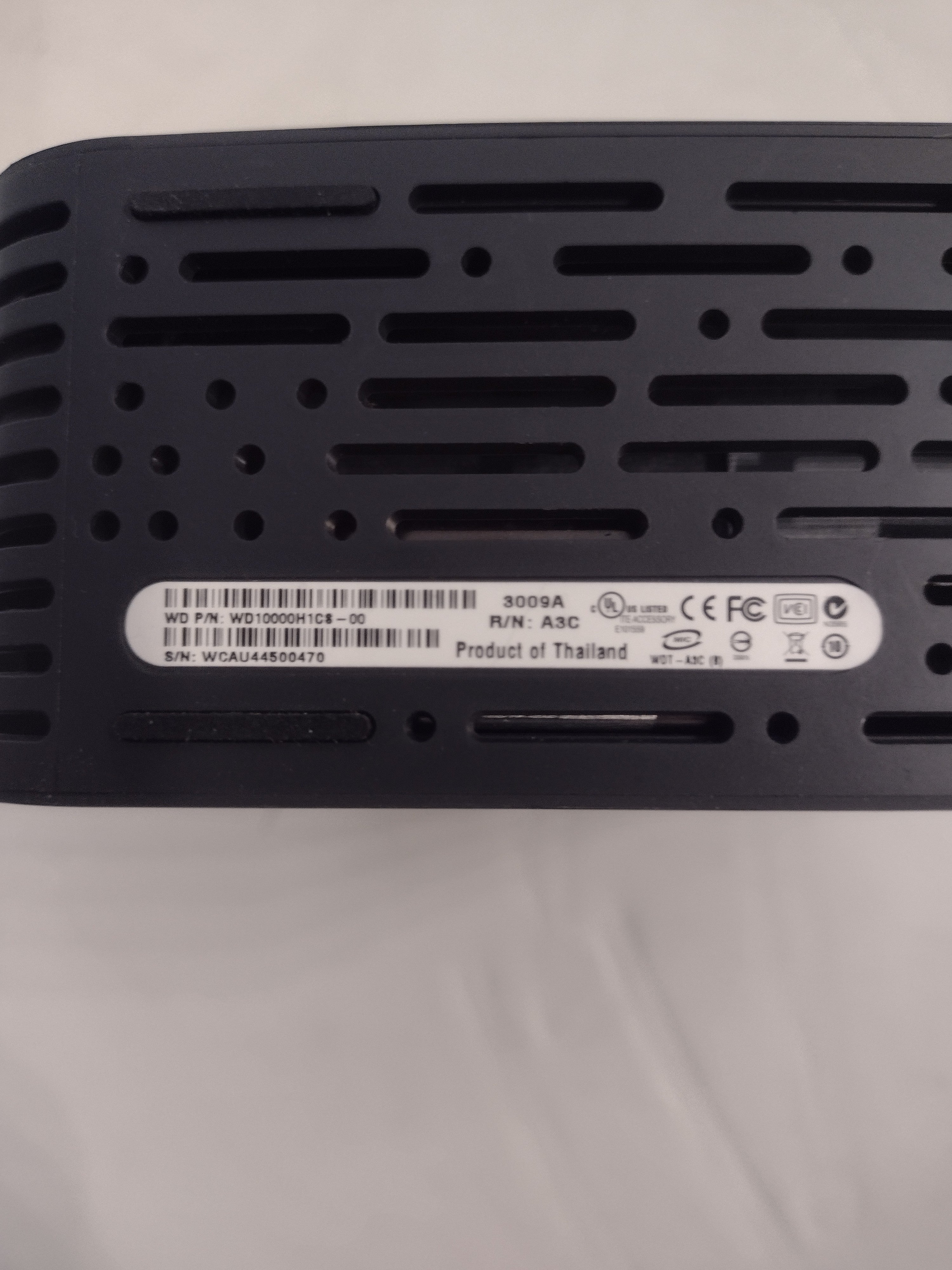 Western Digital My Book 1TB WD10000H1CS-00 Home Edition External Hard Drive