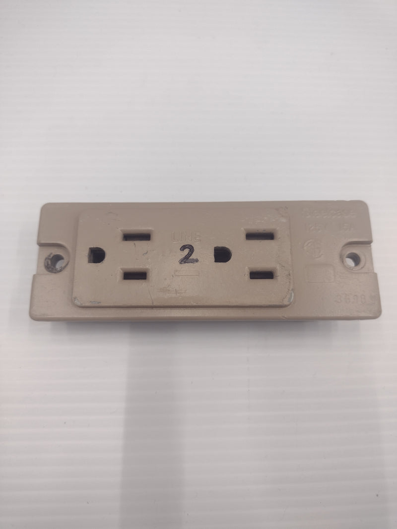 Steelcase 98665 Duplex Receptacle Outlet/Circuit for Cubicle Panels