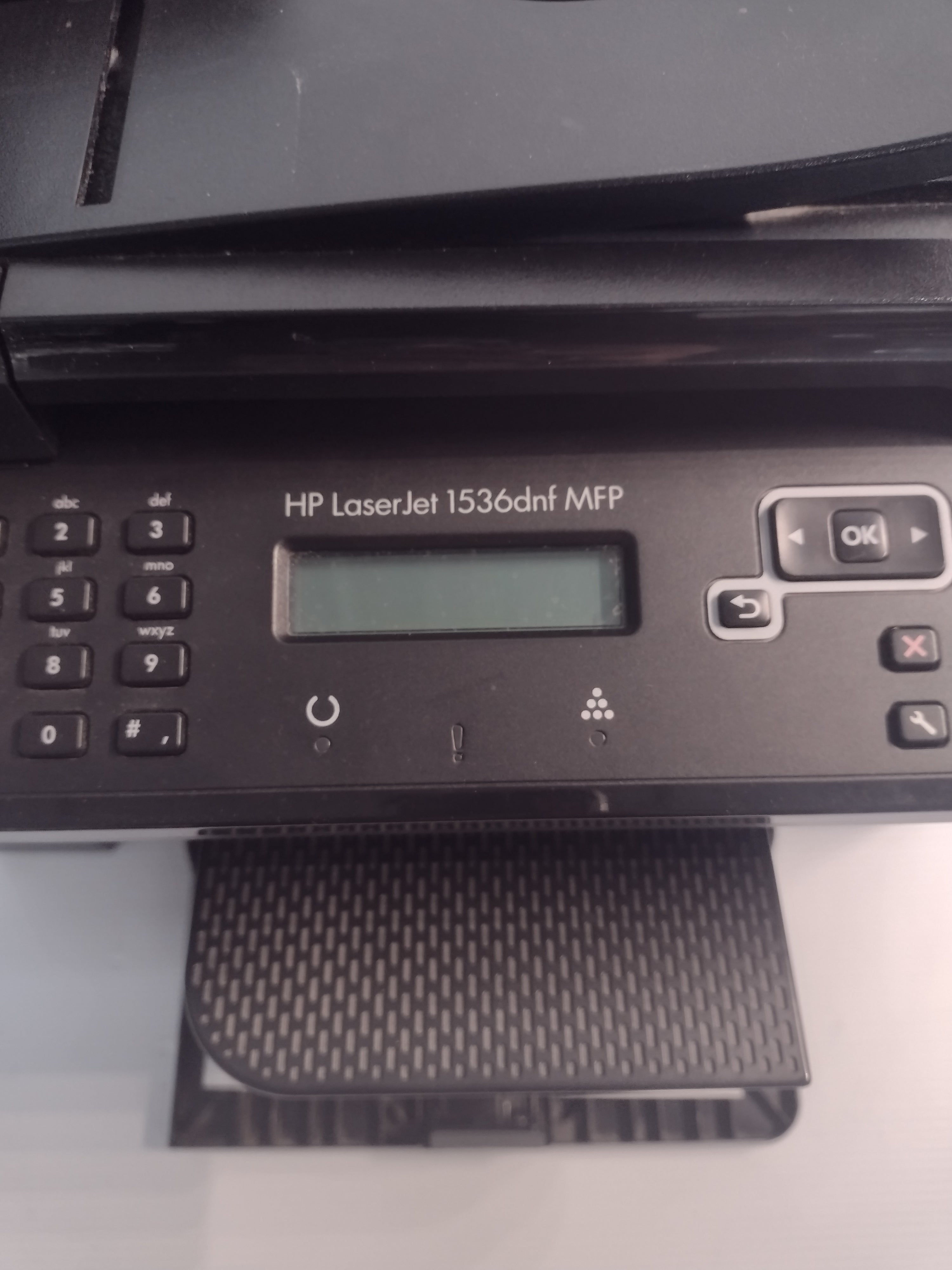 HP LaserJet 1536dnf MFP All-in-One Printer (print, copy, scan, fax), 22K pages!